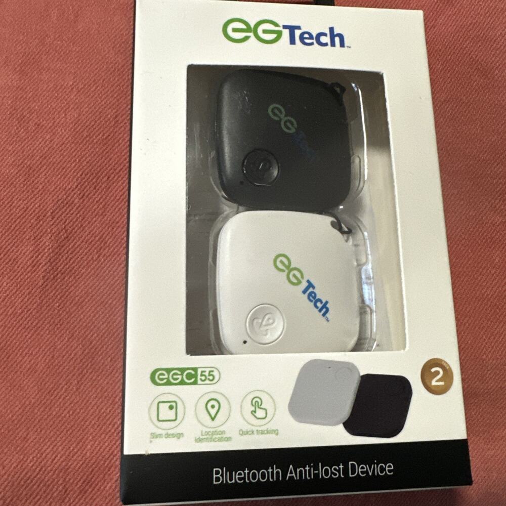 EG Tech EGC 55 Bluetooth Anti-Lost Device Slim Design Quick Tracking Location ID